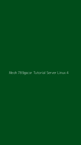 Tampilan Antarmuka Aplikasi Meoh 789gacor Tutorial Server Linux - 4
