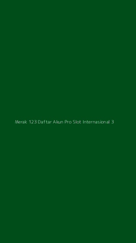 Tampilan Antarmuka Aplikasi Merak 123 Daftar Akun Pro Slot Internasional - 3