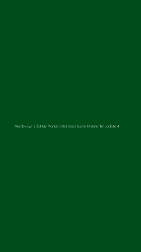 Tampilan Antarmuka Aplikasi Merdekawin Daftar Portal Informasi Game Online Terupdate - 4