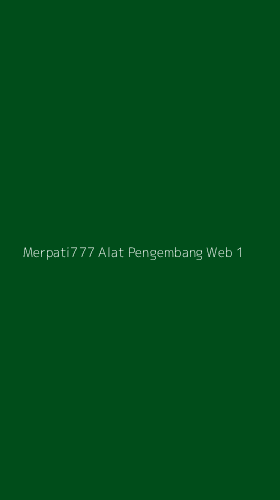 Tampilan Antarmuka Aplikasi Merpati777 Alat Pengembang Web - 1