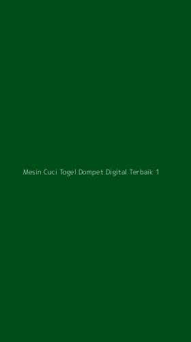 Tampilan Antarmuka Aplikasi Mesin Cuci Togel Dompet Digital Terbaik - 1