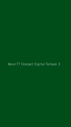 Tampilan Antarmuka Aplikasi Mesir77 Dompet Digital Terbaik - 3