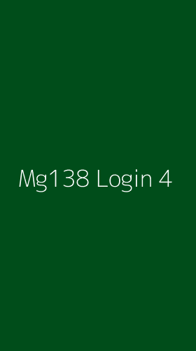 Tampilan Antarmuka Aplikasi Mg138 Login - 4