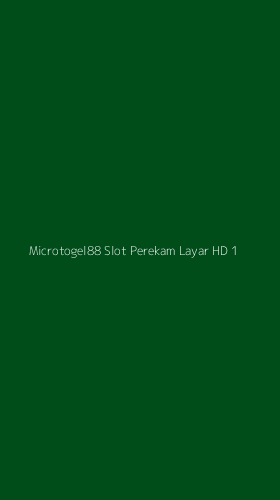 Tampilan Antarmuka Aplikasi Microtogel88 Slot Perekam Layar Hd - 1