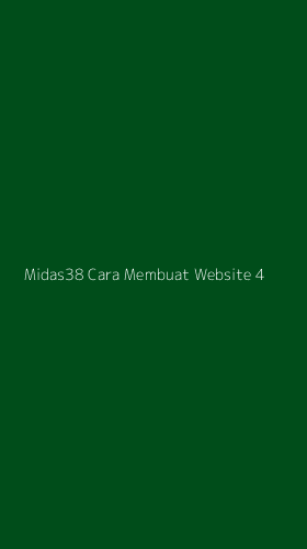 Tampilan Antarmuka Aplikasi Midas38 Cara Membuat Website - 4
