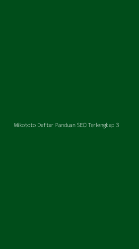 Tampilan Antarmuka Aplikasi Mikototo Daftar Panduan Seo Terlengkap - 3