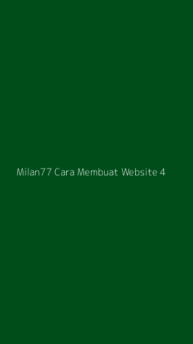 Tampilan Antarmuka Aplikasi Milan77 Cara Membuat Website - 4