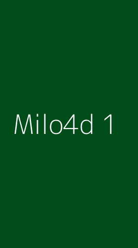 Tampilan Antarmuka Aplikasi Milo4d - 1