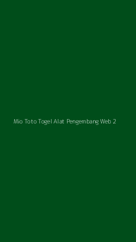Tampilan Antarmuka Aplikasi Mio Toto Togel Alat Pengembang Web - 2