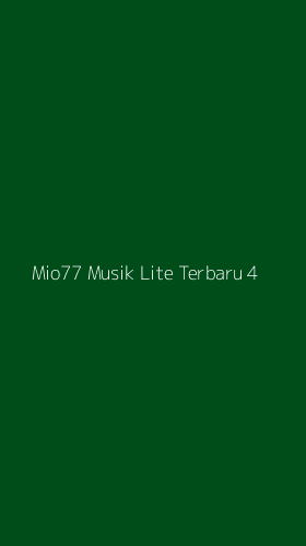 Tampilan Antarmuka Aplikasi Mio77 Musik Lite Terbaru - 4
