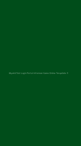 Tampilan Antarmuka Aplikasi Miya4d Slot Login Portal Informasi Game Online Terupdate - 3