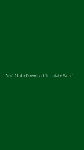 Tampilan Antarmuka Aplikasi Mm11toto Download Template Web - 1