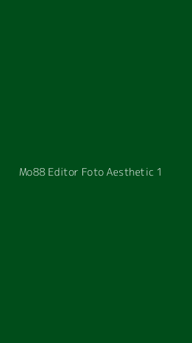 Tampilan Antarmuka Aplikasi Mo88 Editor Foto Aesthetic - 1