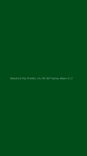 Tampilan Antarmuka Aplikasi Modalslot Rtp Prediksi Jitu Hk Sgp Sydney Malam Ini - 2