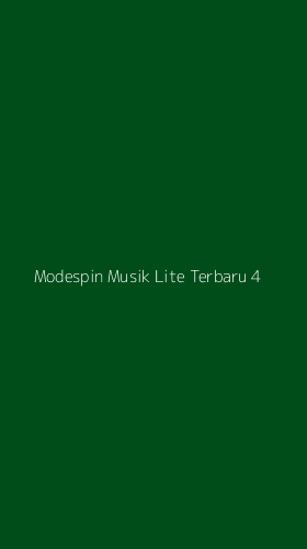 Tampilan Antarmuka Aplikasi Modespin Musik Lite Terbaru - 4