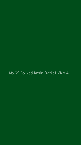 Tampilan Antarmuka Aplikasi Mol69 Aplikasi Kasir Gratis Umkm - 4
