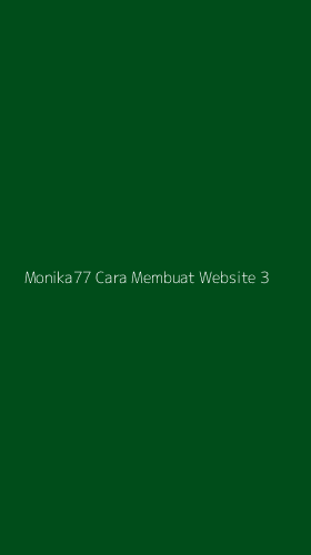 Tampilan Antarmuka Aplikasi Monika77 Cara Membuat Website - 3