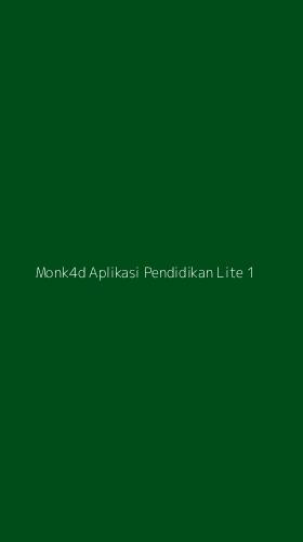 Tampilan Antarmuka Aplikasi Monk4d Aplikasi Pendidikan Lite - 1