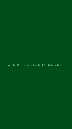 Tampilan Antarmuka Aplikasi Monster168 Cara Main Togel Colok Jitu Pemula - 2