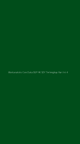 Tampilan Antarmuka Aplikasi Montanatoto Com Data Sgp Hk Sdy Terlengkap Hari Ini - 4