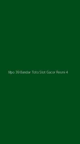 Tampilan Antarmuka Aplikasi Mpo 39 Bandar Toto Slot Gacor Resmi - 4