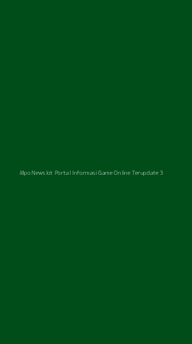 Tampilan Antarmuka Aplikasi Mpo Newslot Portal Informasi Game Online Terupdate - 3