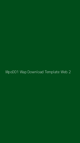 Tampilan Antarmuka Aplikasi Mpo001 Wap Download Template Web - 2
