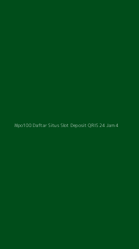 Tampilan Antarmuka Aplikasi Mpo100 Daftar Situs Slot Deposit Qris 24 Jam - 4