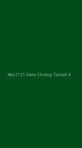 Tampilan Antarmuka Aplikasi Mpo1121 Game Strategi Terbaik - 4