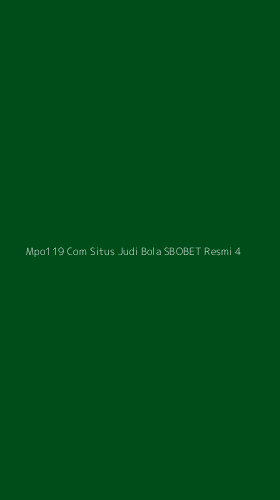 Tampilan Antarmuka Aplikasi Mpo119 Com Situs Judi Bola Sbobet Resmi - 4