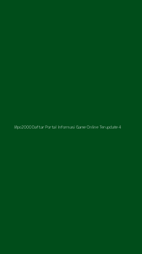 Tampilan Antarmuka Aplikasi Mpo2000 Daftar Portal Informasi Game Online Terupdate - 4