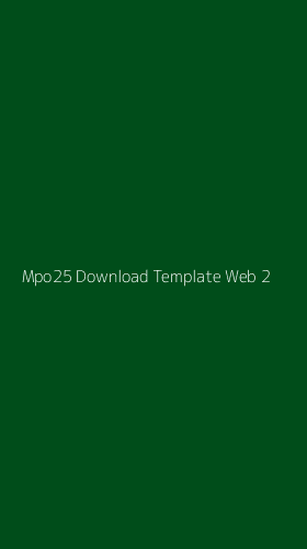 Tampilan Antarmuka Aplikasi Mpo25 Download Template Web - 2