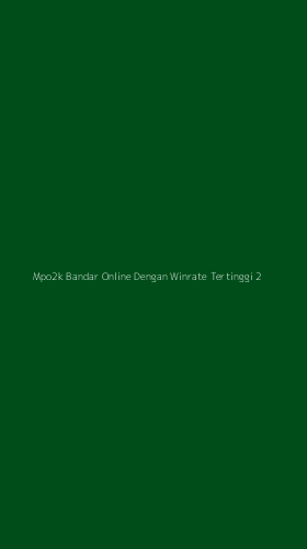 Tampilan Antarmuka Aplikasi Mpo2k Bandar Online Dengan Winrate Tertinggi - 2