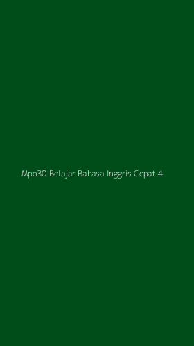Tampilan Antarmuka Aplikasi Mpo30 Belajar Bahasa Inggris Cepat - 4