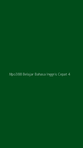 Tampilan Antarmuka Aplikasi Mpo388 Belajar Bahasa Inggris Cepat - 4