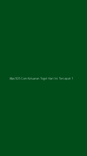 Tampilan Antarmuka Aplikasi Mpo505 Com Keluaran Togel Hari Ini Tercepat - 1
