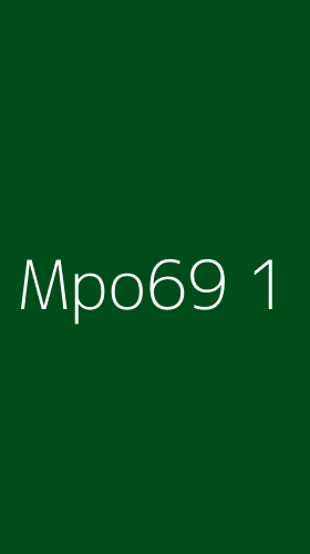 Tampilan Antarmuka Aplikasi Mpo69 - 1