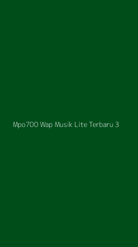 Tampilan Antarmuka Aplikasi Mpo700 Wap Musik Lite Terbaru - 3