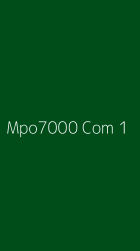 Tampilan Antarmuka Aplikasi Mpo7000 Com - 1