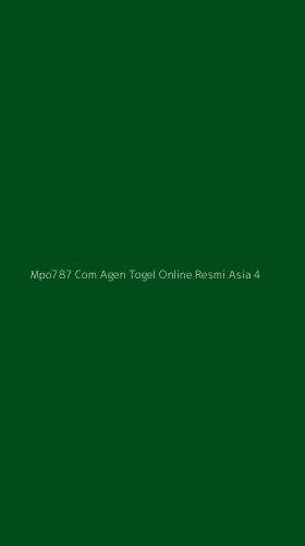 Tampilan Antarmuka Aplikasi Mpo787 Com Agen Togel Online Resmi Asia - 4