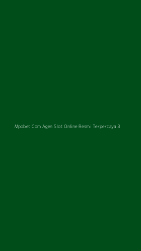 Tampilan Antarmuka Aplikasi Mpobet Com Agen Slot Online Resmi Terpercaya - 3