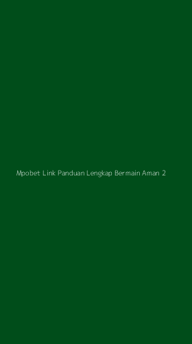 Tampilan Antarmuka Aplikasi Mpobet Link Panduan Lengkap Bermain Aman - 2