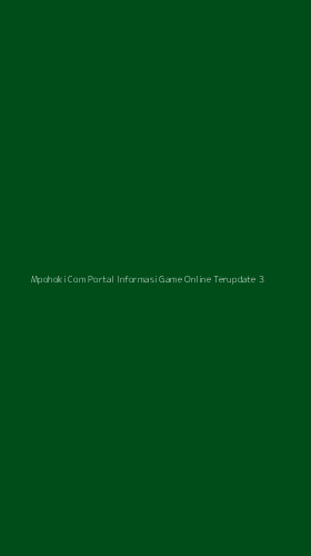 Tampilan Antarmuka Aplikasi Mpohoki Com Portal Informasi Game Online Terupdate - 3