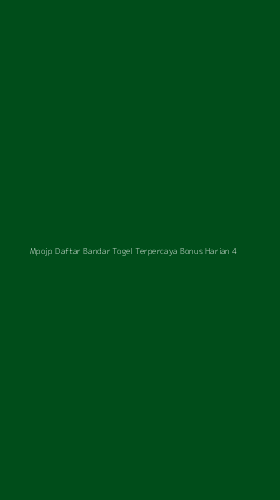Tampilan Antarmuka Aplikasi Mpojp Daftar Bandar Togel Terpercaya Bonus Harian - 4