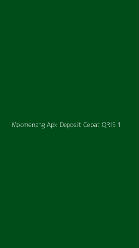 Tampilan Antarmuka Aplikasi Mpomenang Apk Deposit Cepat Qris - 1