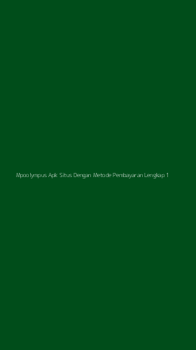 Tampilan Antarmuka Aplikasi Mpoolympus Apk Situs Dengan Metode Pembayaran Lengkap - 1