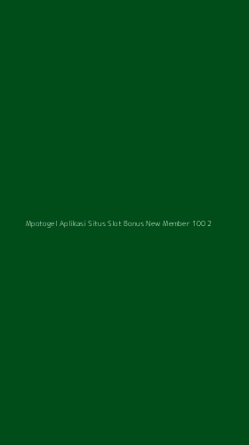 Tampilan Antarmuka Aplikasi Mpotogel Aplikasi Situs Slot Bonus New Member 100 - 2