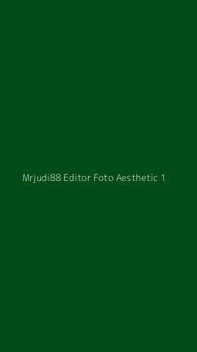 Tampilan Antarmuka Aplikasi Mrjudi88 Editor Foto Aesthetic - 1