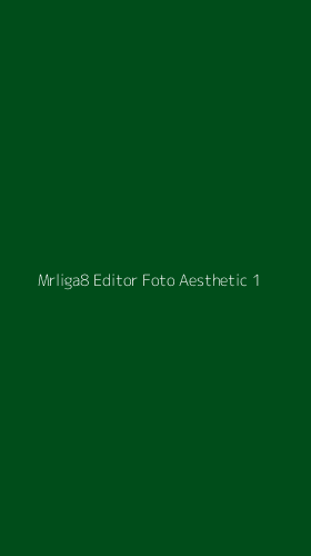 Tampilan Antarmuka Aplikasi Mrliga8 Editor Foto Aesthetic - 1