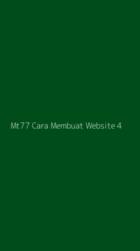 Tampilan Antarmuka Aplikasi Mt77 Cara Membuat Website - 4